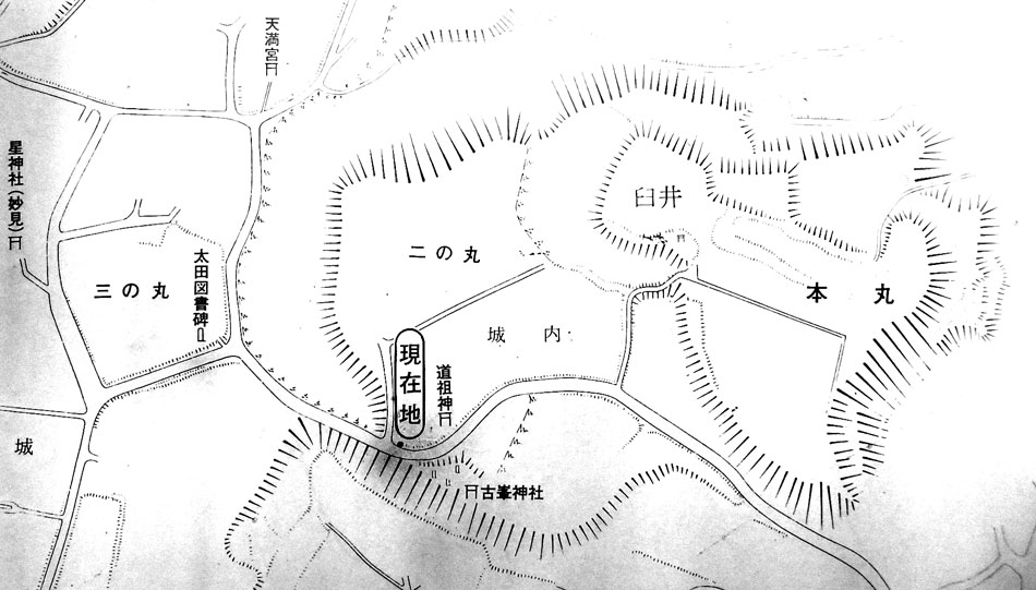 臼井城 図