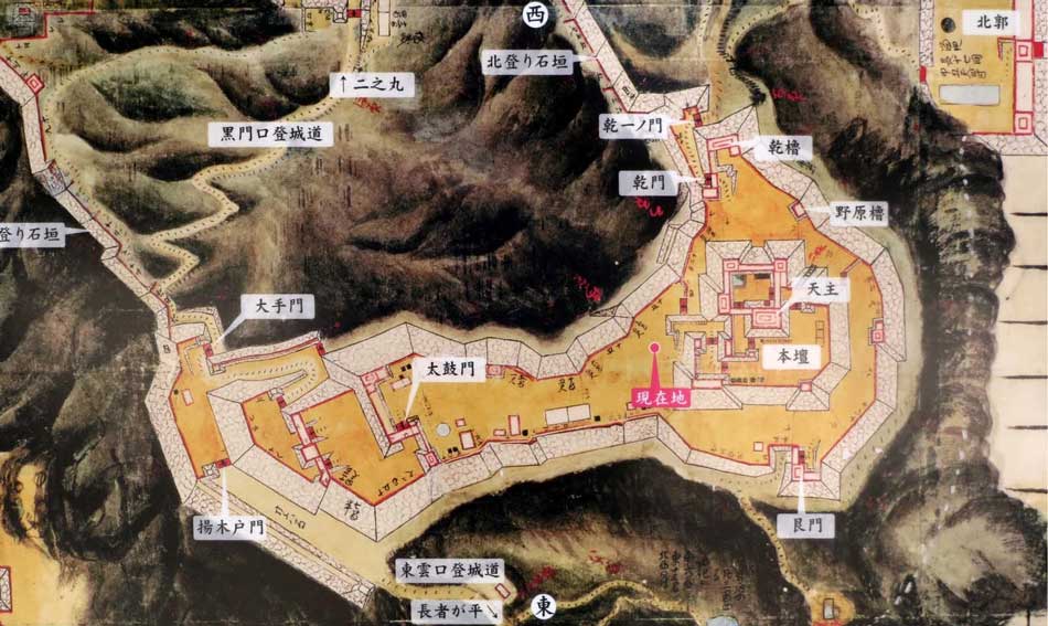 松山城 図