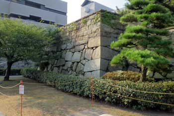 高松城 石垣