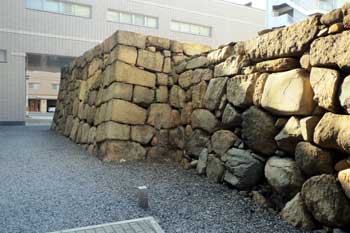 高松城 石垣