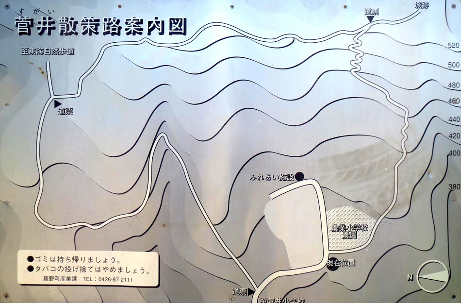 伏馬田城 図