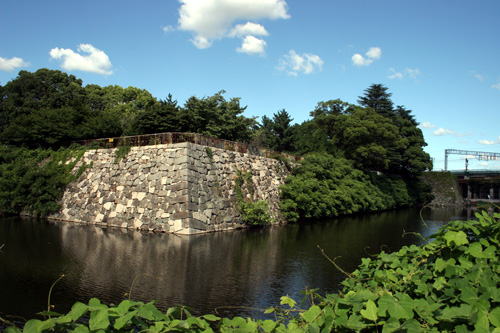 淀城 堀と石垣