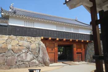 松本城 太鼓門の櫓門