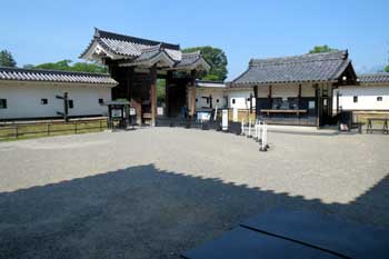 松本城 黒門の桝形