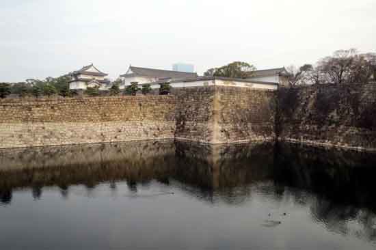 大阪城 大手門の石垣
