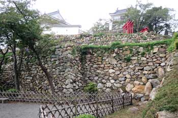 浜松城 石垣