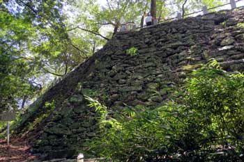 徳島城 石垣