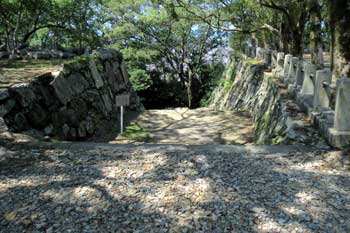 徳島城 門跡