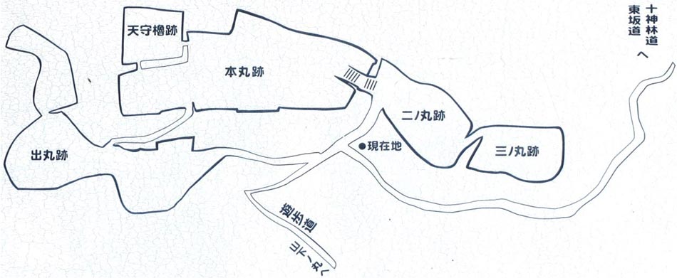 鳥取城 図