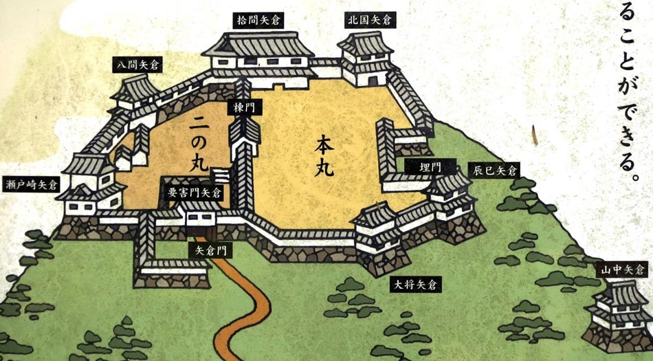 萩城 図